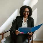 female psychologist providing counselling