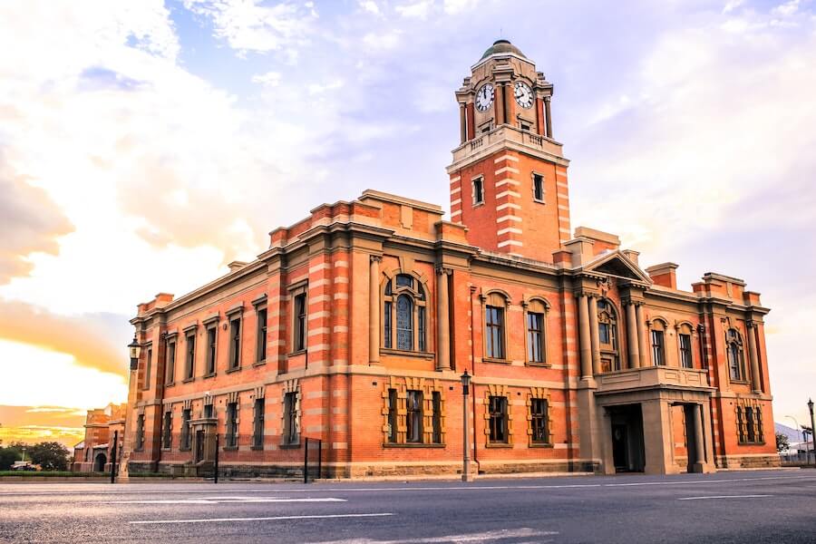 image of red brick university