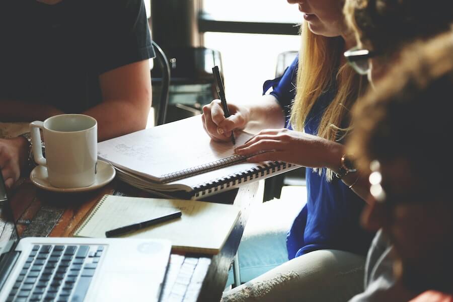 a study group using the blurting method to study