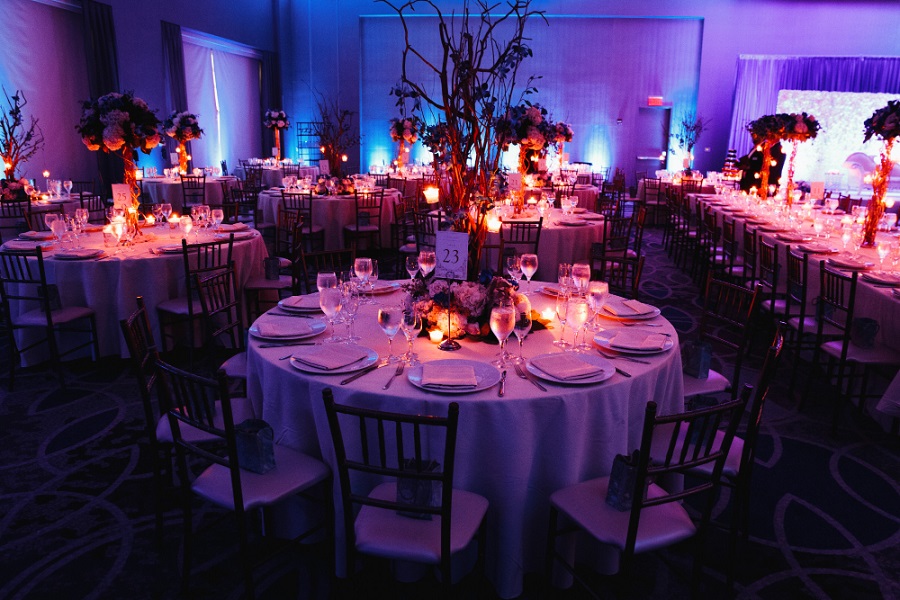 events management for a wedding