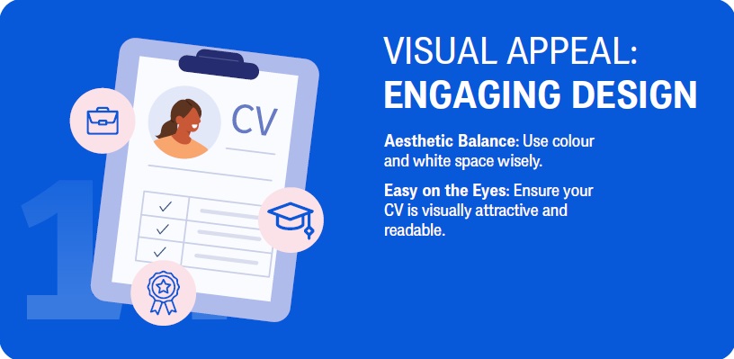 create engaging cv design