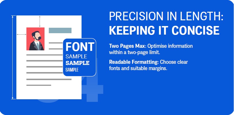 cv length for keeping it concise